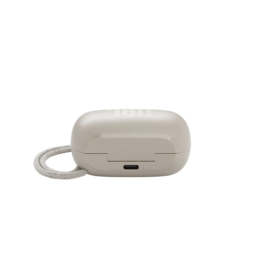 JBL Reflect Flow Pro - White - Waterproof true wireless Noise Cancelling active sport earbuds - Detailshot 4